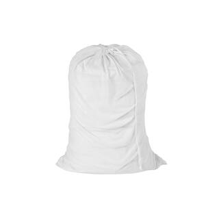 Honey-Can-Do 24 in. x 36 in. Mesh Laundry Bag in White (2-Pack) LBGZ01142