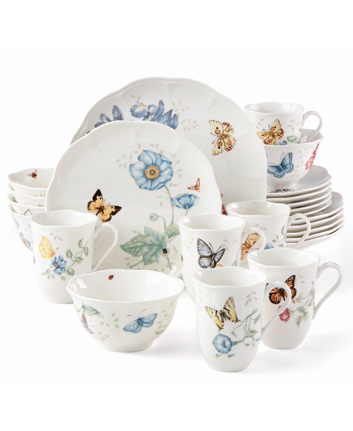 Lenox Butterfly Meadow 24-PC Dinnerware Set