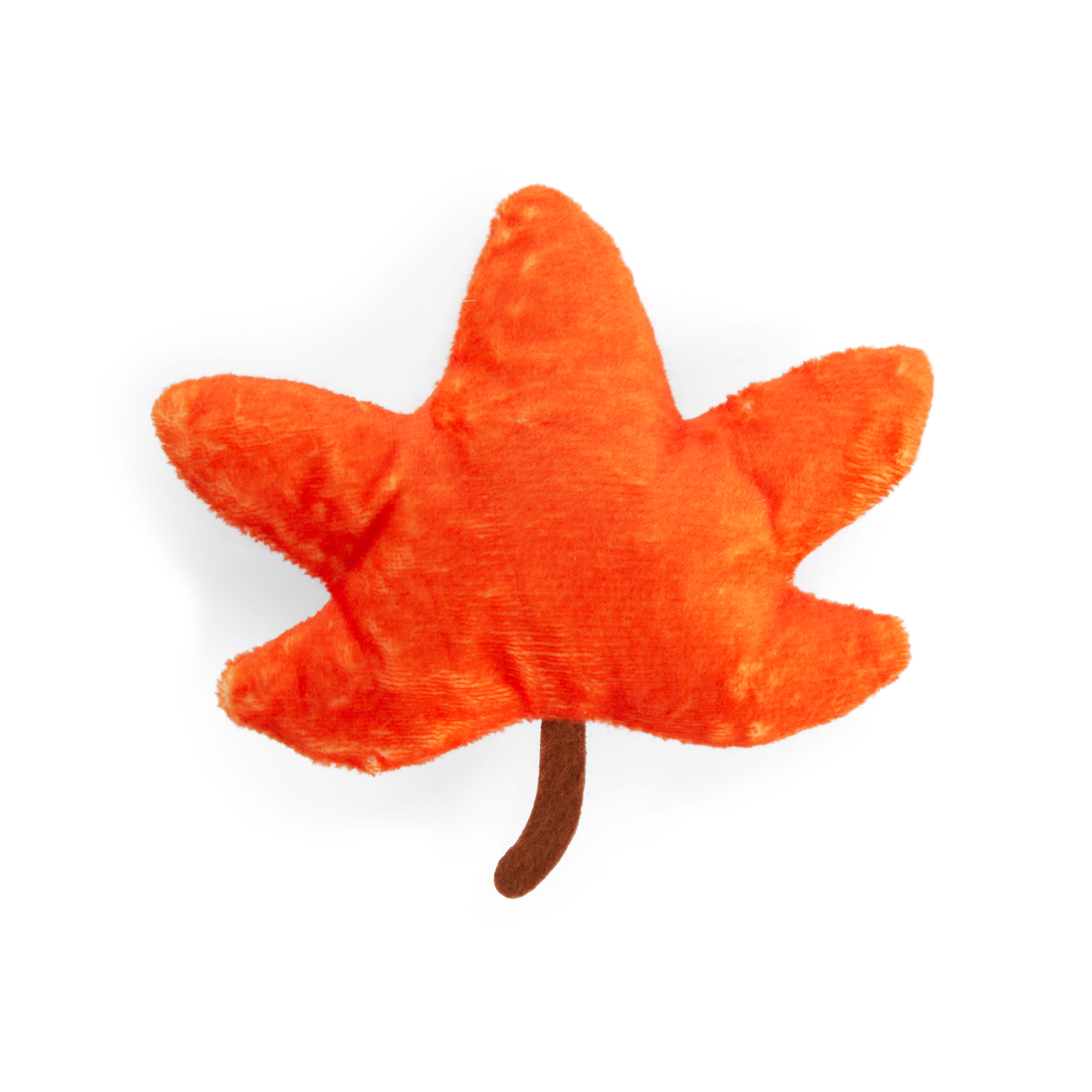 YOULY The Thanksgiving Collection Plush Leaf Dog Toy， X-Small