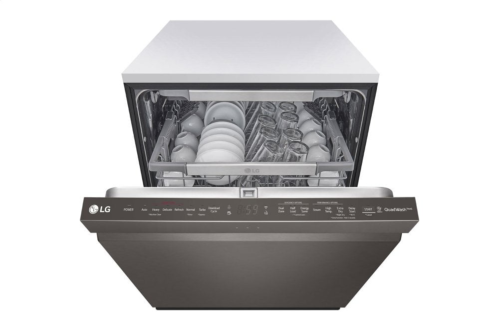 Lg LDP6810BD Top Control Smart Wi-Fi Enabled Dishwasher With Quadwash™ And Truesteam®