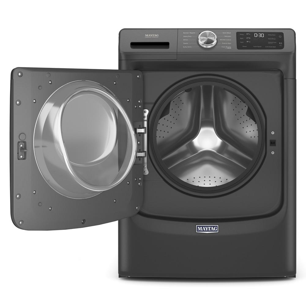 Maytag MHW5630MBK Front Load Washer With Extra Power And 12-Hr Fresh Spin™ Option - 5.2 Cu. Ft.