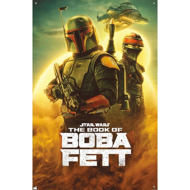 Trends International Star Wars The Book Of Boba Fett Key Art Unframed Wall Poster Prints