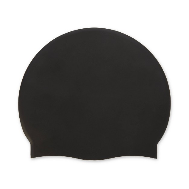 Speedo Adult Silicone Cap Black