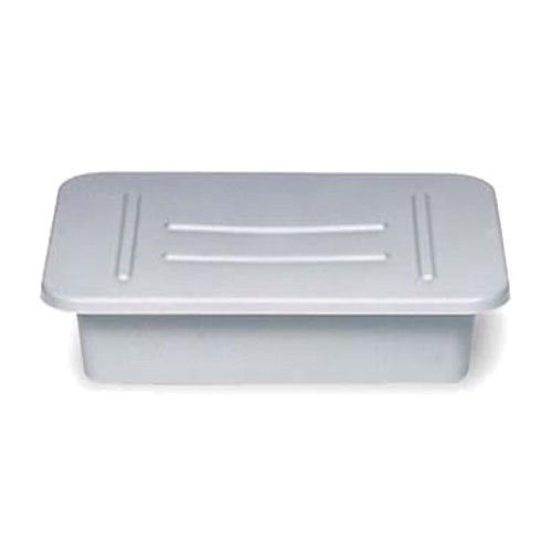 Rubbermaid FG334900GRAY 4.6-Gallon Bus Box， Gray， Case of 12