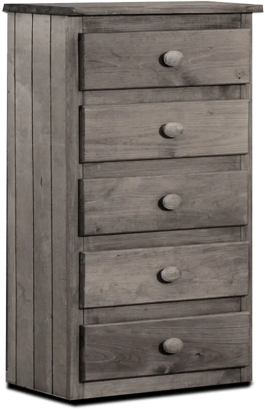 Grizzly Driftwood Gray Chest of Drawers