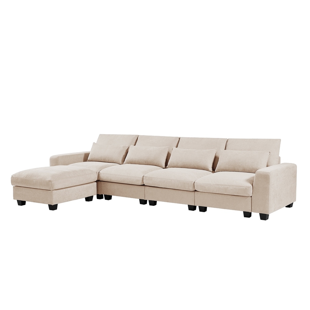 Large Modular Sectional Sofa  130\