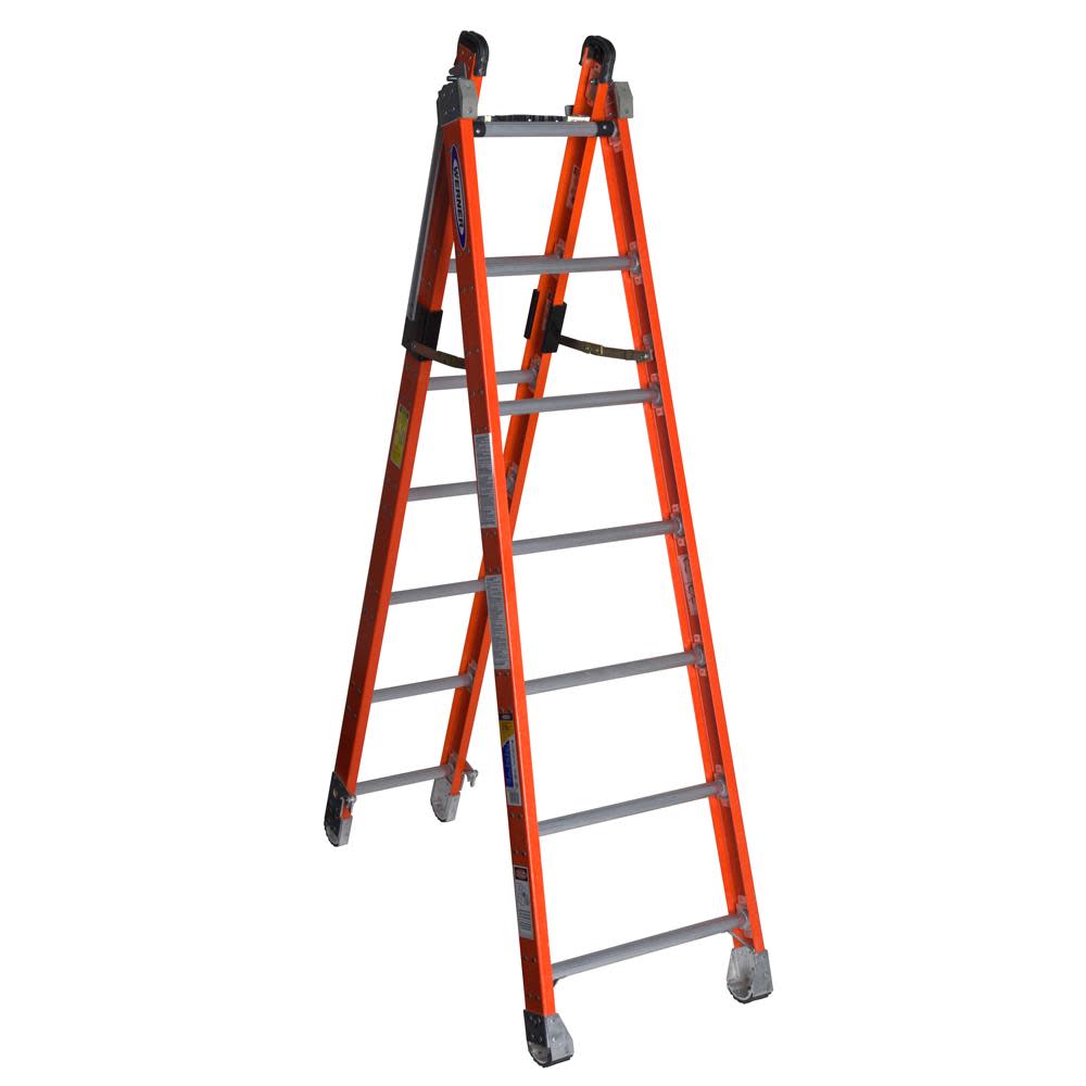 14 Ft. Type IAA Fiberglass Combination Ladder