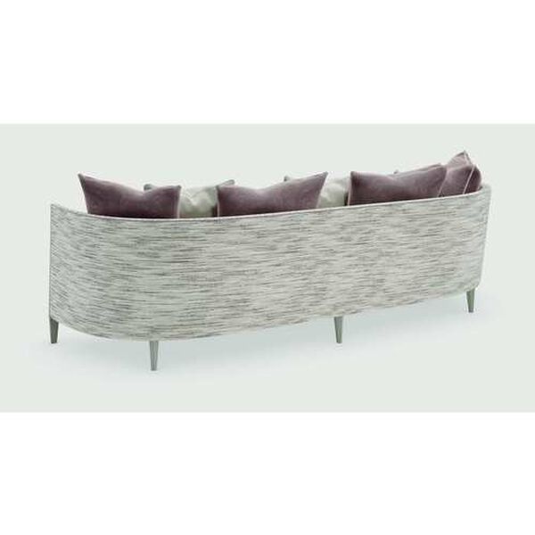 Caracole Upholstery Soft Silver Piping Hot Sofa