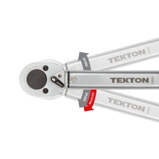 TEKTON 12 in. Drive Click Torque Wrench (10-150 ft.-lb.) 24335