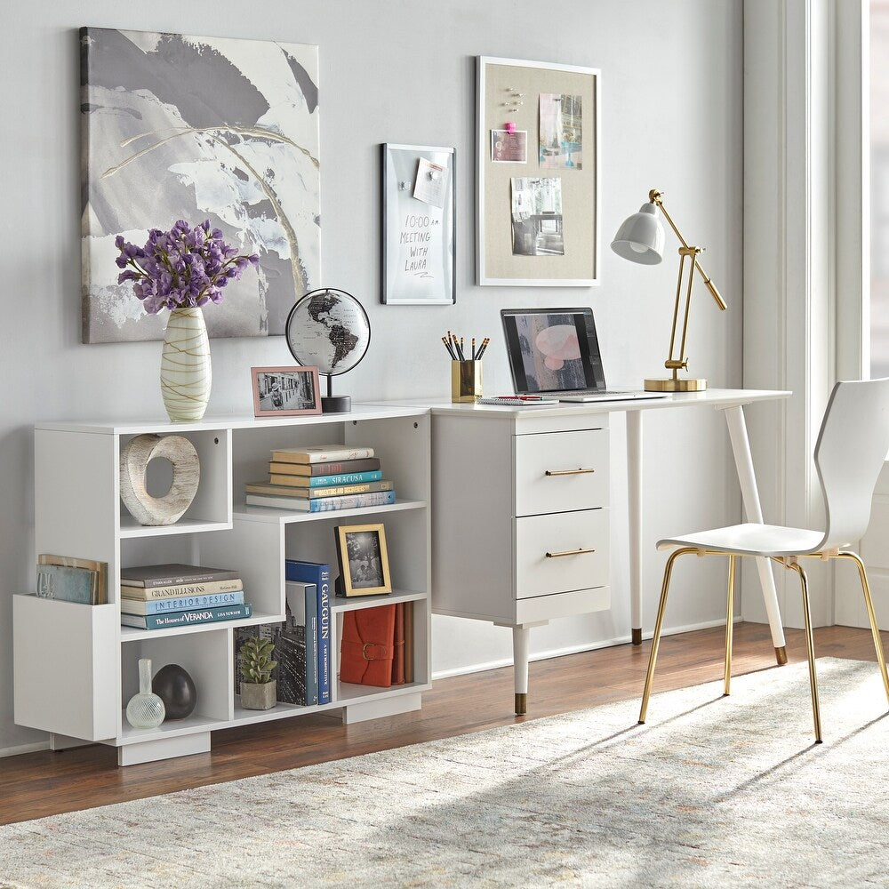 angelo:HOME Bookcase - Leon (White)