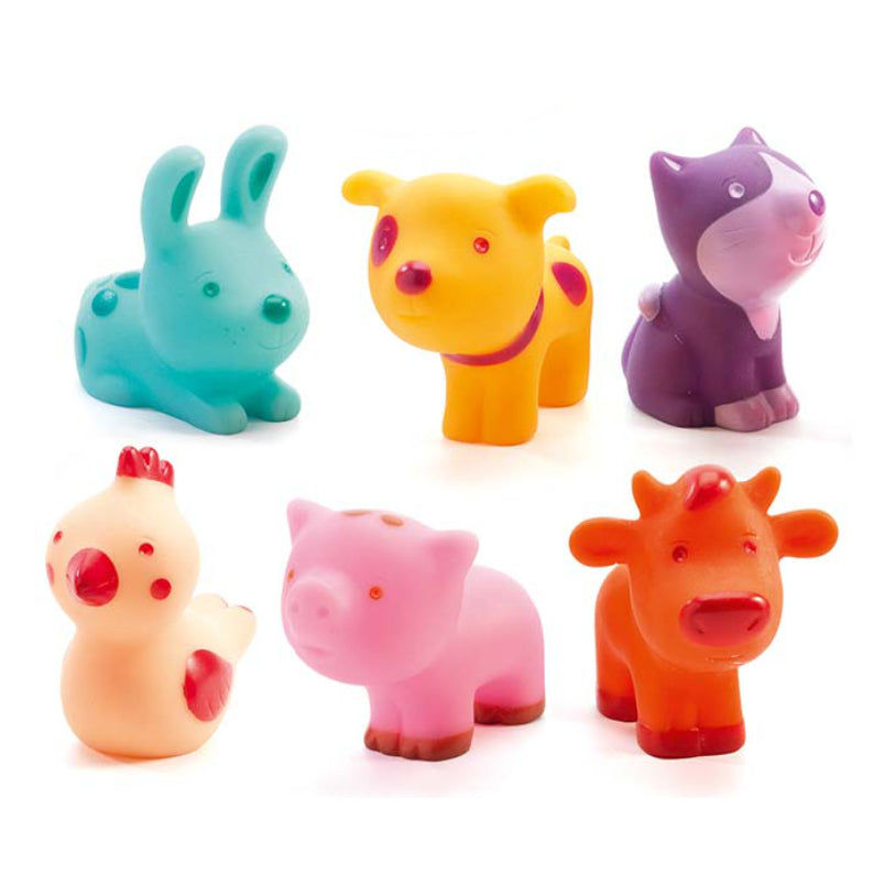 Animal Patterned Stackable Cube Toys