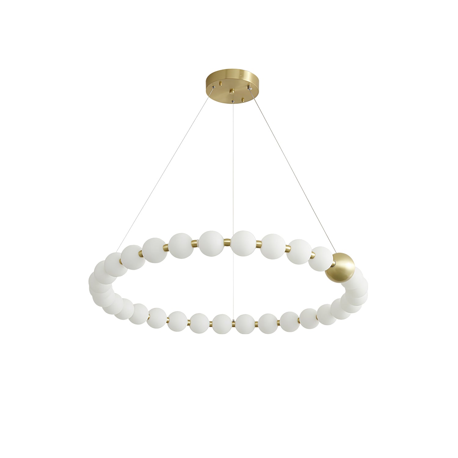 Acrylic Pearls Chandelier