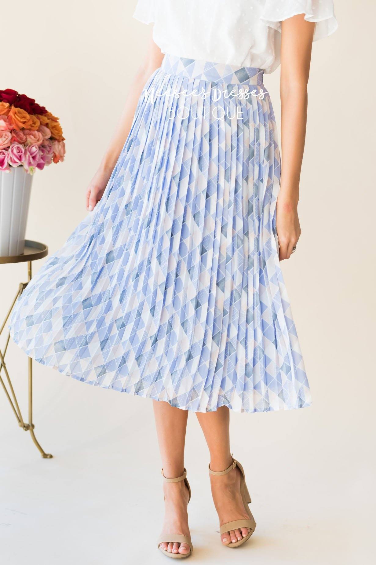 Better Together Pleated Skirt