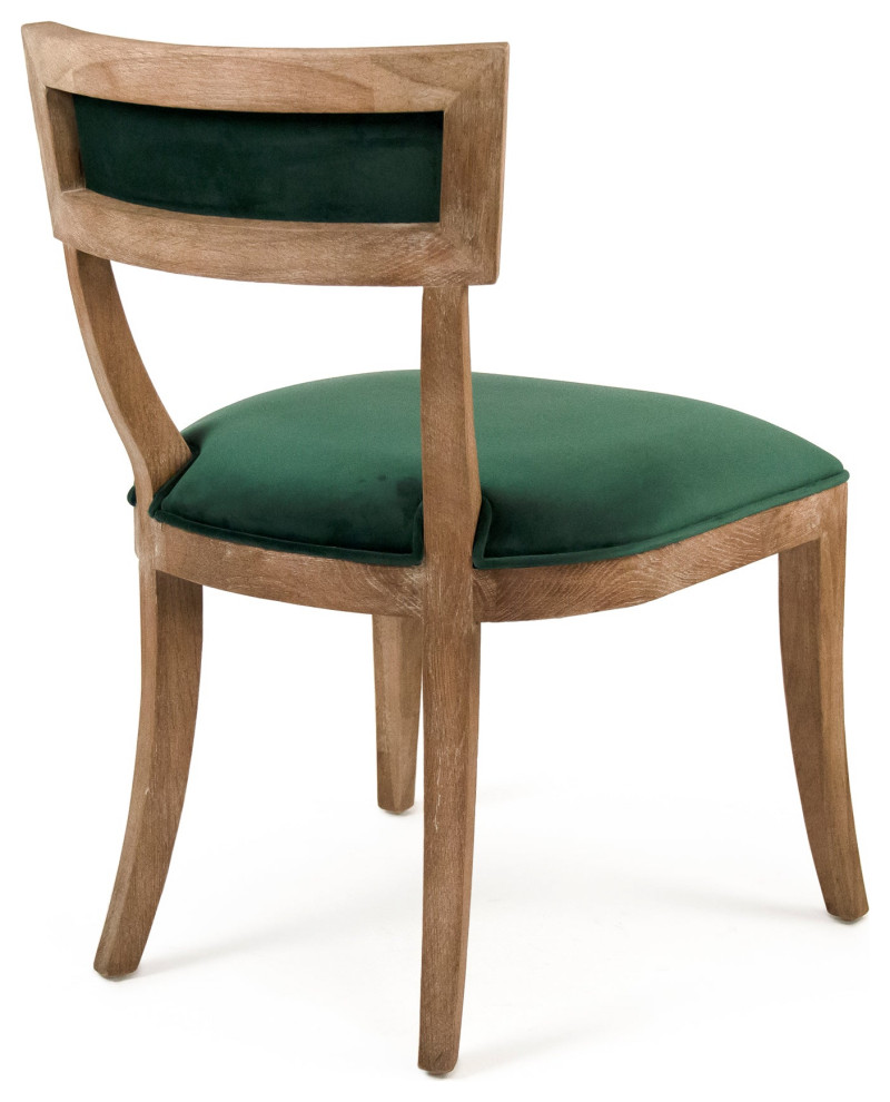 Carvell Side Chair   Eclectic   Dining Chairs   by Hudson Home Decor  Houzz