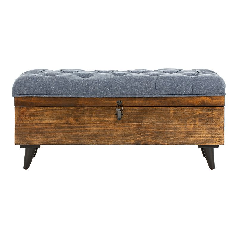 Safavieh Liam Tufted Storage Cocktail Ottoman