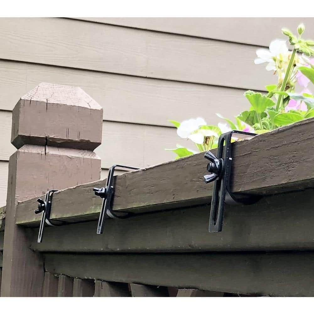 Vigoro Adjustable Window Planter Box Single Metal Bracket 51472