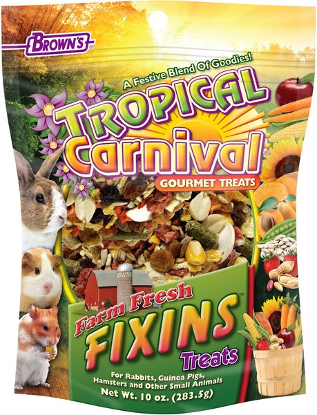 Brown's Tropical Carnival Farm Fresh Fixins Small Animal Treats