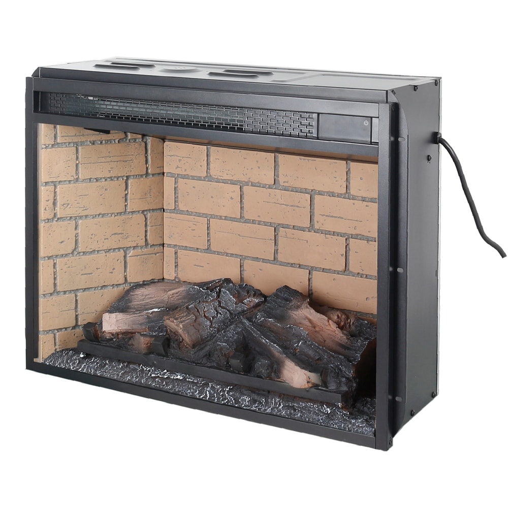 23 inch infrared quartz heater fireplace insert