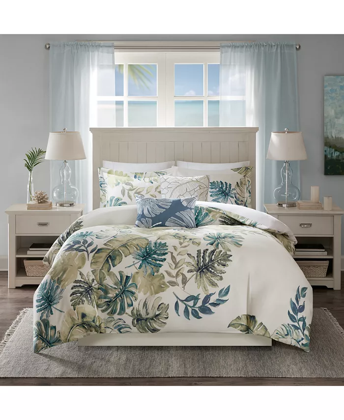 Harbor House Lorelai Palm 6-Pc. Comforter Set， Full