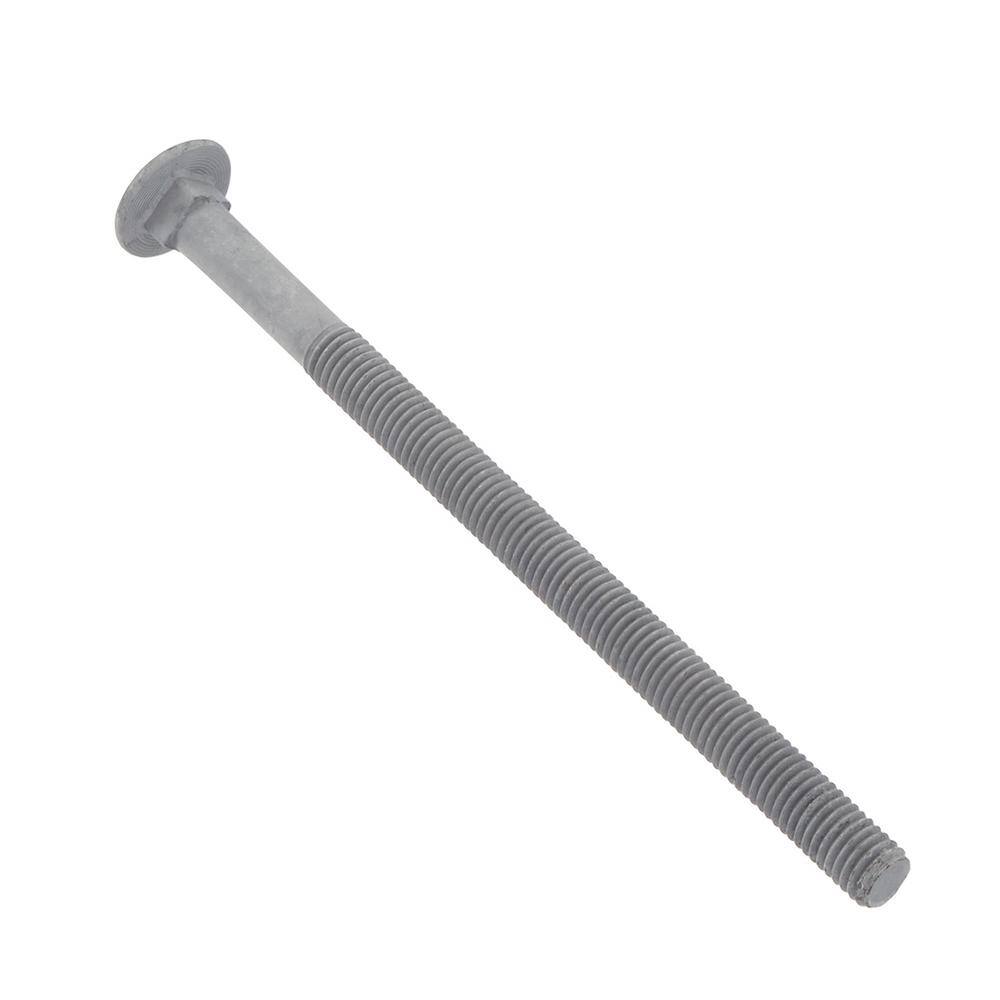 Everbilt 12 in.-13 x 8 in. Galvanized Carriage Bolt 803636