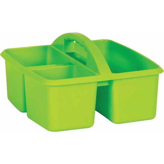 Teacher Created Resources Lime Plastic Storage Caddy Pack Of 6