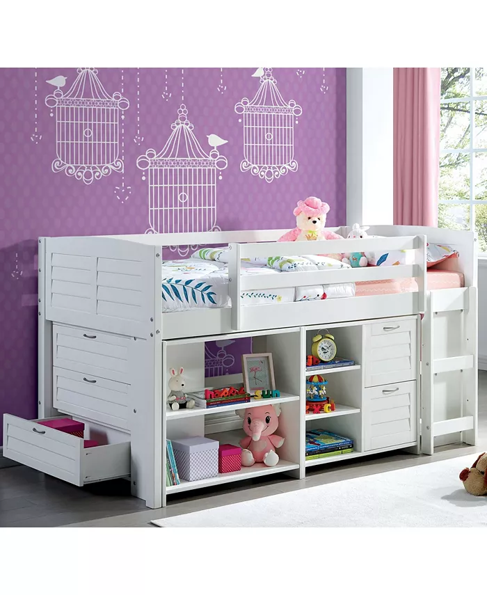 Furniture of America Starr Twin Loft Bed