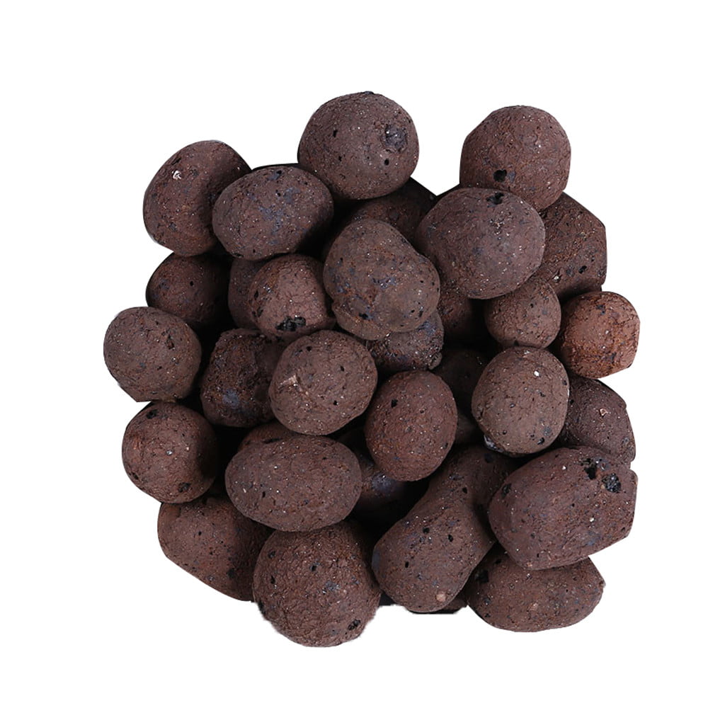 TOYFUNNY Organic Expanded Clay Pebbles Grow Media Orchids Hydroponics Aquaculture 100G