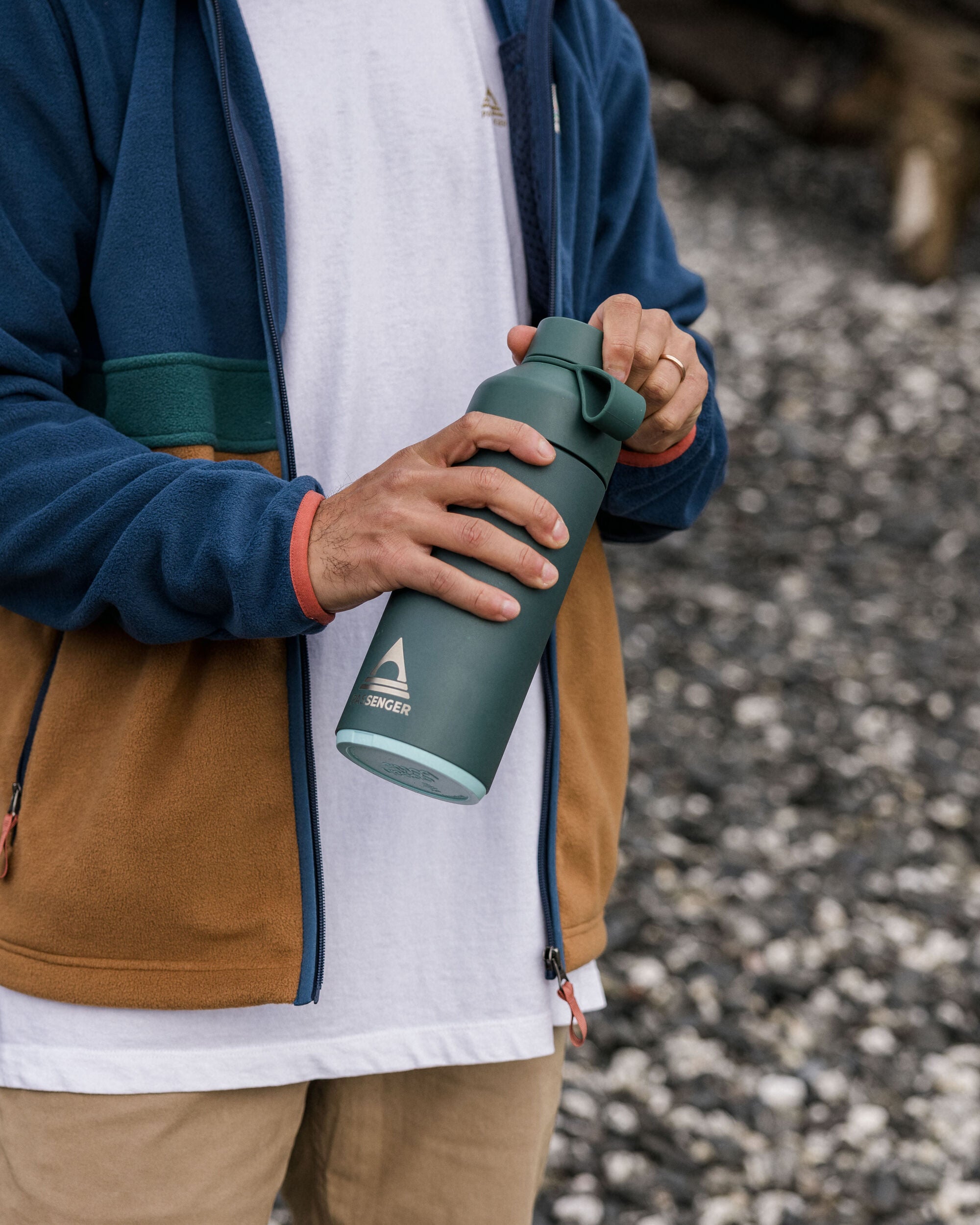 Big Ocean Bottle 1 Litre - Passenger Forest Green