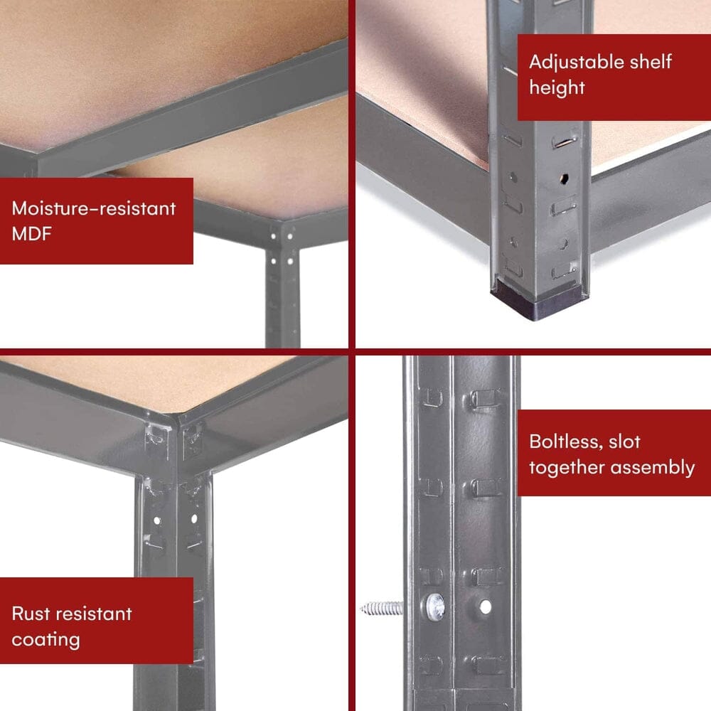 5 Tier Boltless Shelving Unit