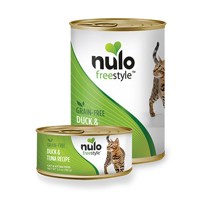 Nulo FreeStyle Grain Free Duck and Tuna Recipe Canned Kitten and Cat Food