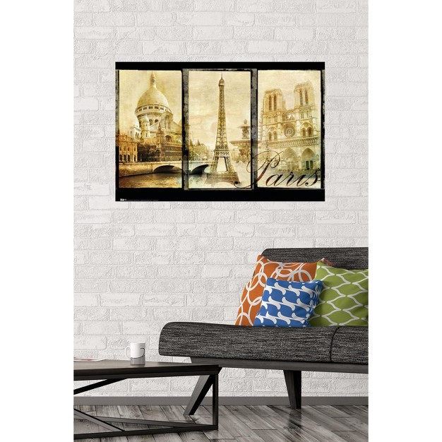 Trends International Paris Unframed Wall Poster Prints