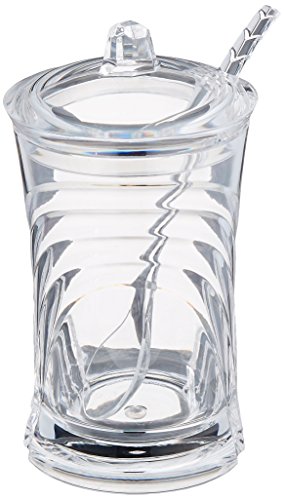 Prodyne Please Acrylic Sugar Jar， One Size， Clear