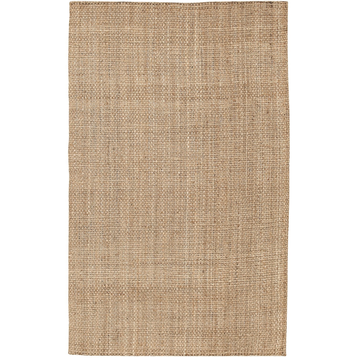 Jute Woven Collection Area Rug in Brown