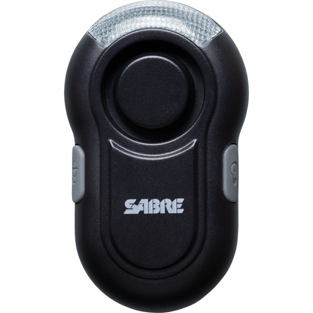 Sabre Personal Alarm With Led Light Black