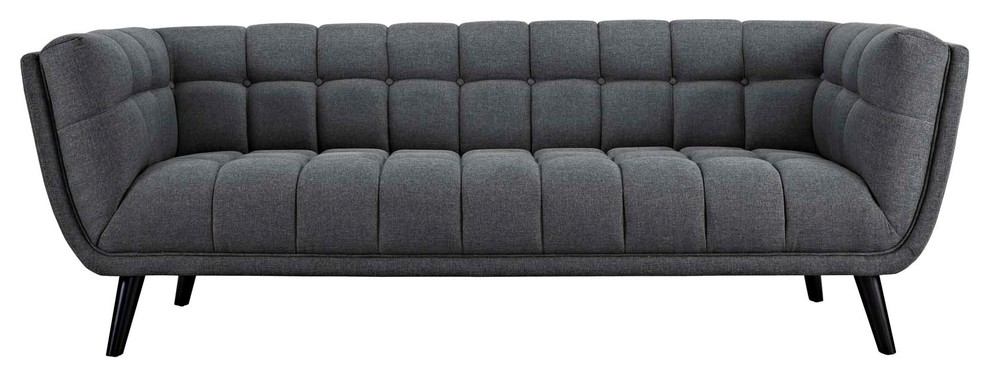 Modern Contemporary Urban Living Living Room Lounge Sofa  Fabric   Midcentury   Sofas   by House Bound  Houzz