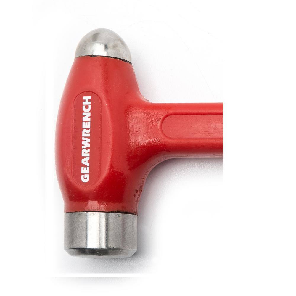 GEARWRENCH 14 Oz. Steel Faced Polyurethane Ball Pein Hammer 68-516G