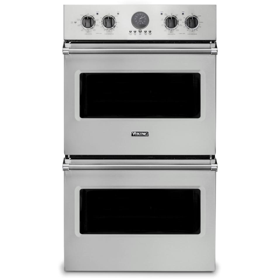 Viking 30-inch 9.4 cu.ft. Built-in Wall Double Oven with TruConvec Convection VDOE530FW