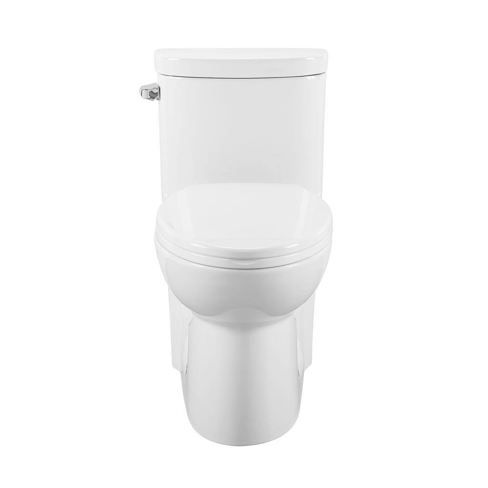 Swiss Madison Sublime 1-Piece 1.28 GPF Single Flush Elongated Toilet in White Seat Included SM-1T206