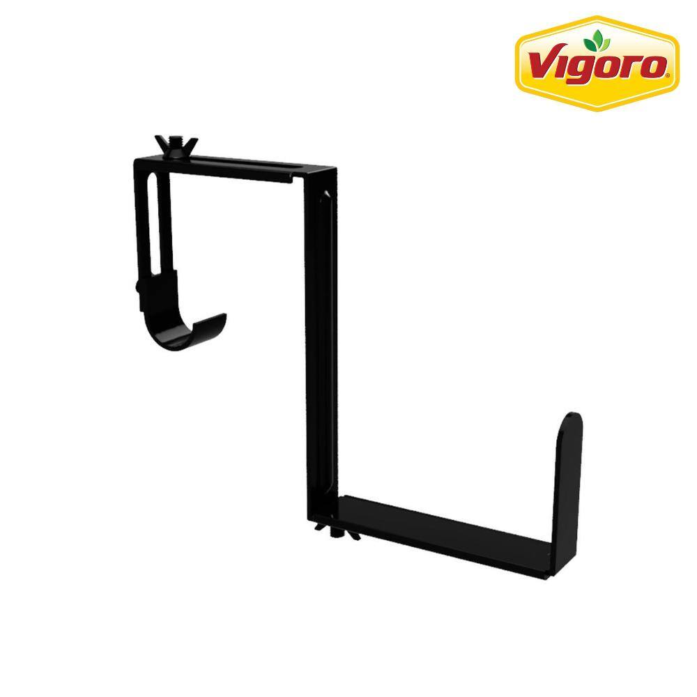 Vigoro Adjustable Window Planter Box Single Metal Bracket 51472