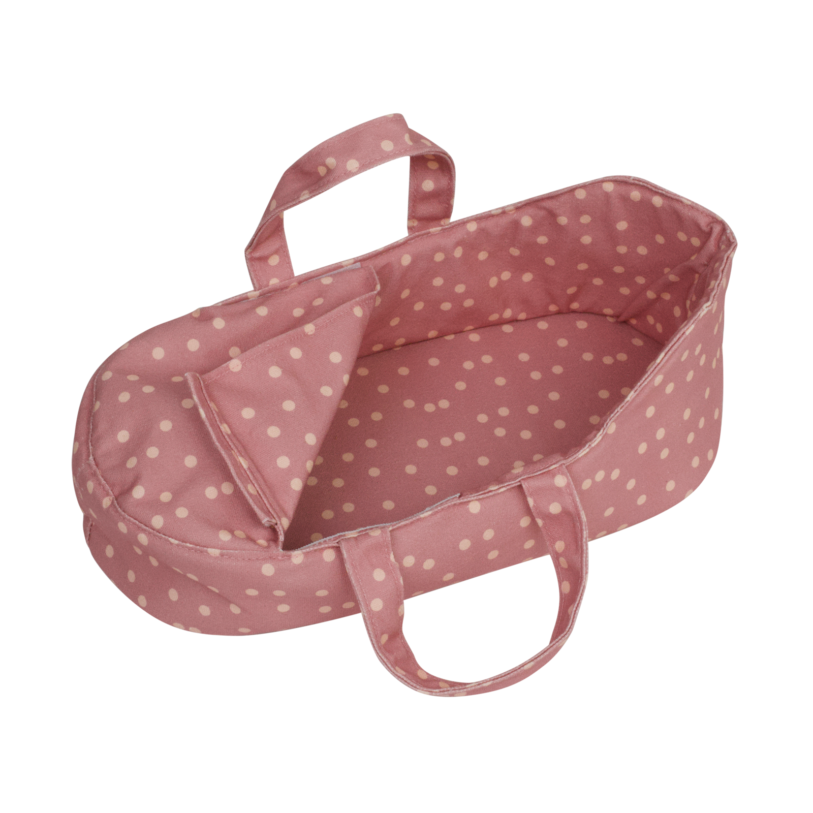 Dinkum Doll Carry Cot - Polka Dot by Olli Ella