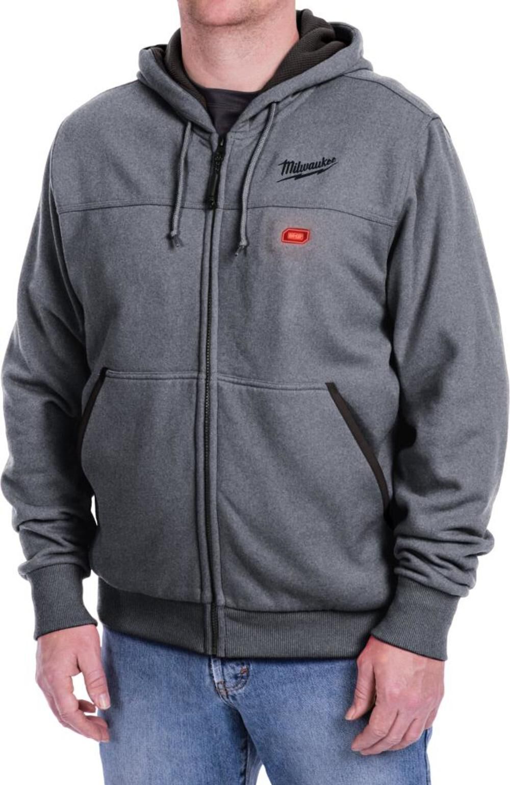 Milwaukee M12 Heated Hoodie Kit M (Gray) 302G-21M from Milwaukee