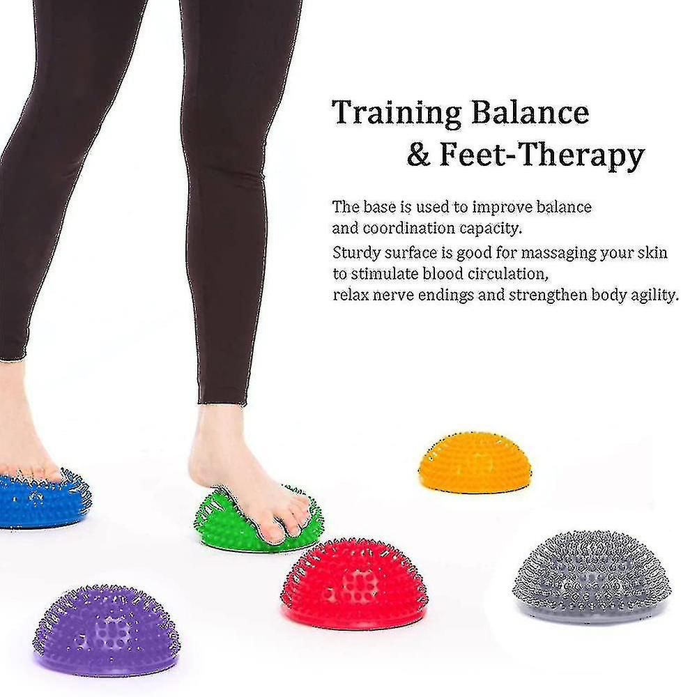 Balance Hedgehog Fitness Hemisphere Balance Hedgehog Set Sport Cushion