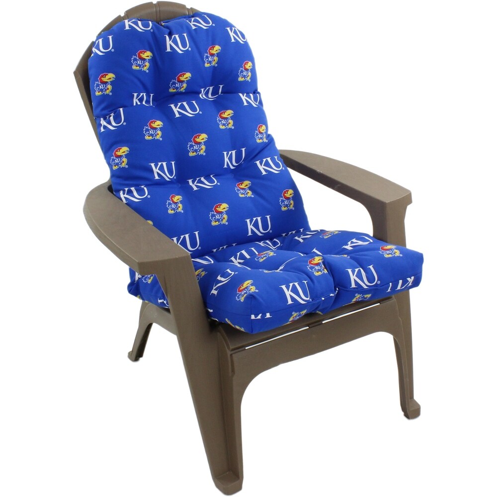 Kansas Jayhawks Adirondack Chair Cushion