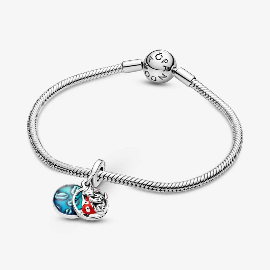 PANDORA  Disney Lilo & Stitch Family Dangle Charm