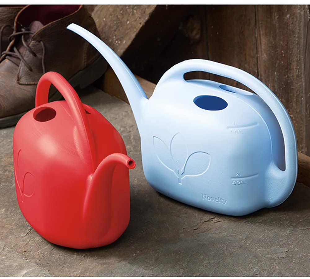 Indoor Watering Can， 1 Gallon， Red