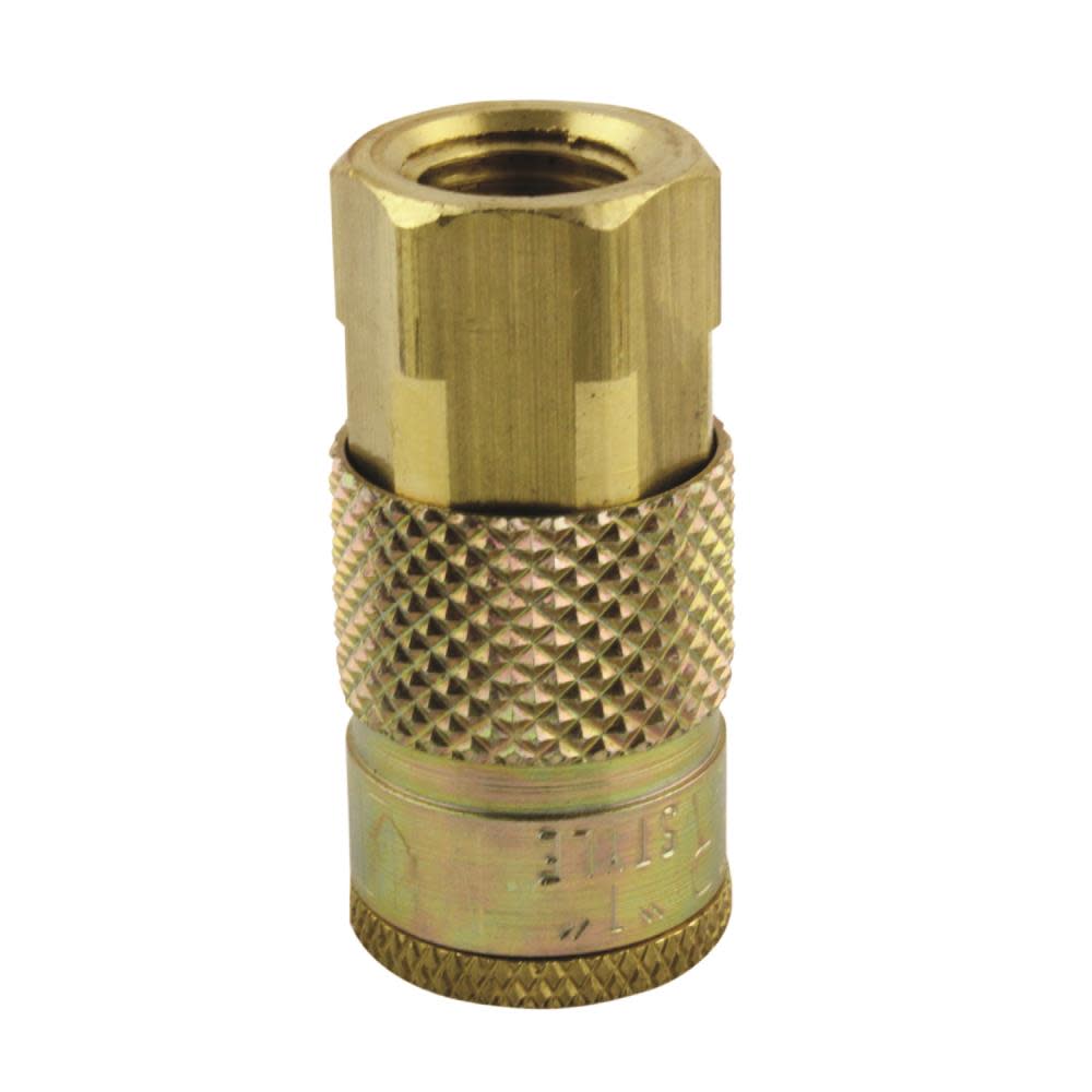 T Style Coupler 1/4 In. FNPT ;