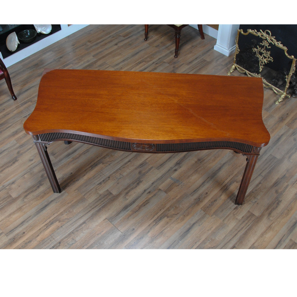 NVIN0277  Niagara Furniture  Vintage Kittinger Mahogany Console   Traditional   Console Tables   by Niagara Furniture  Houzz