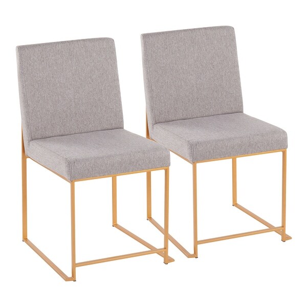 Fuji Gold High Back Dining Chair - Set of 2