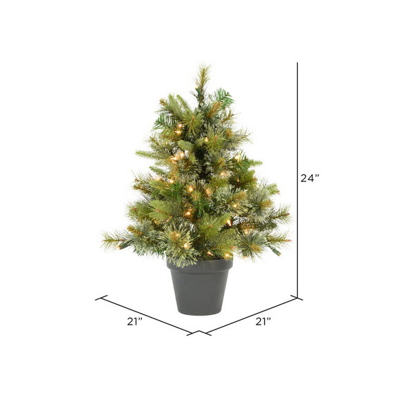 Vickerman 24 x 21 Cashmere Pine Tree 76 Tips