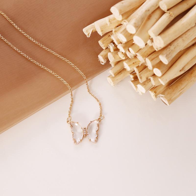 Fashion and Fresh Butterfly Necklace and Ring